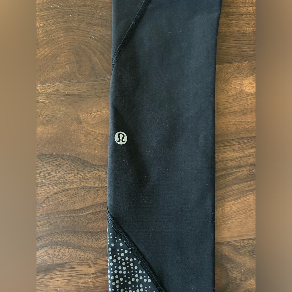 Lululemon Tight Stuff Tight II (Brushed) Black size 4 - Picture 4 of 7